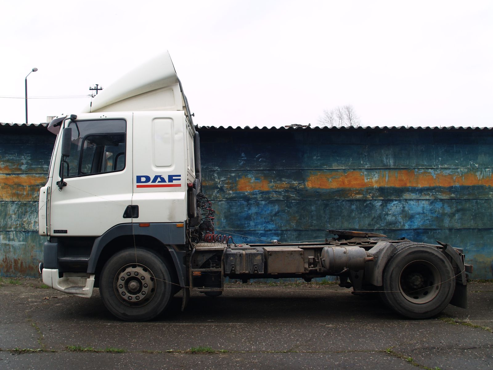 camion DAF frontiera furat