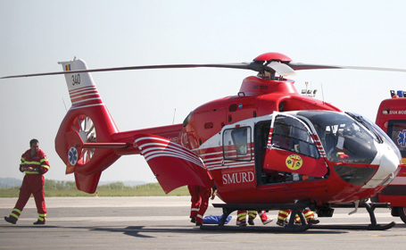 SMURD elicopter Bucuresti transport