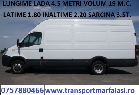 Anunt Imagine - mutari mobila iasi transport marfa iasi