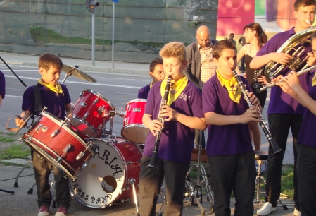 Cand Fanfara Rotaria Junior canta, Iasul asculta (FOTOREPORTAJ)